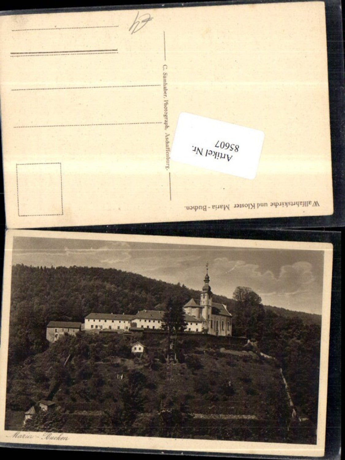 85607,Wallfahrtskirche Kirche Kloster Maria Buchen