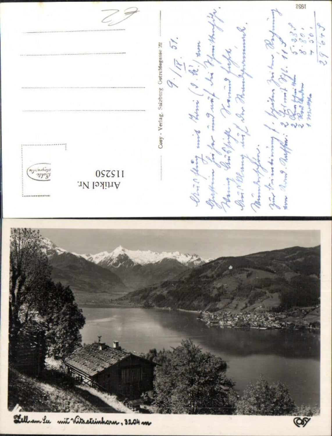 115250, Zell a. Lake m. Kitzsteinhorn 1951
