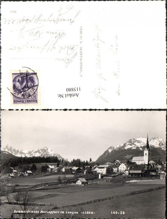 115880, Maria Pfarr Mariapfarr i. Lungau Summer resort