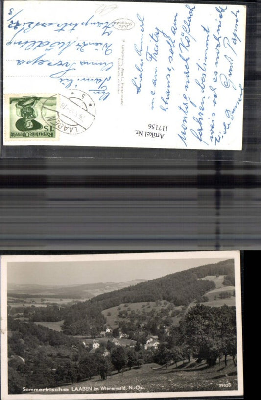 117156, Laaben i. Wienerwald Summer resort, total view 1952