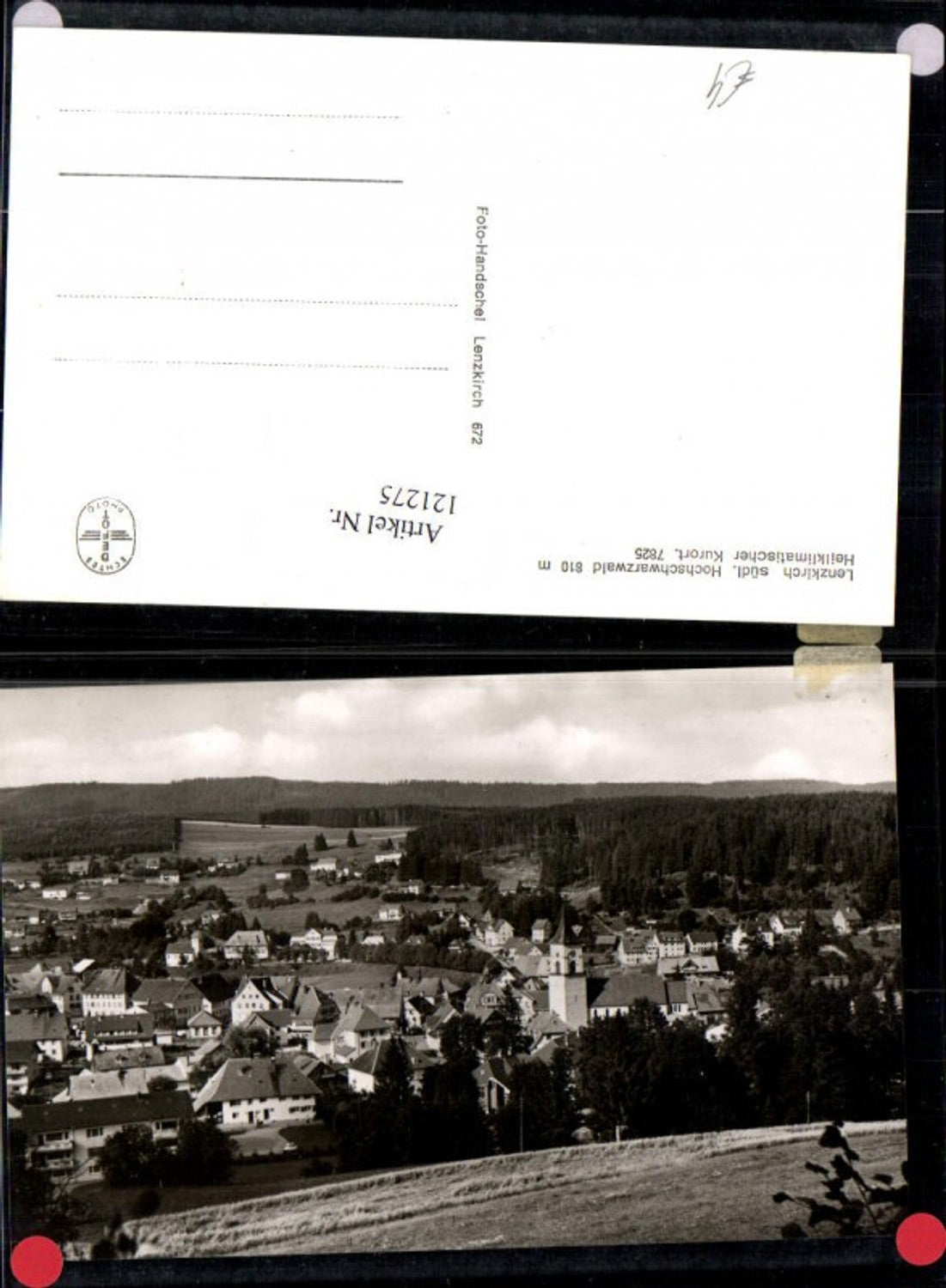 121275, Lenzkirch, southern Black Forest, total view