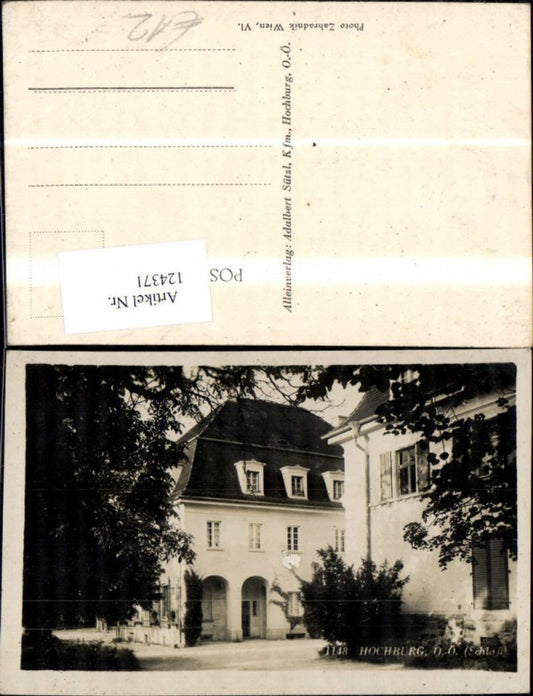 124371, Hochburg municipality Hochburg-Ach view of castle