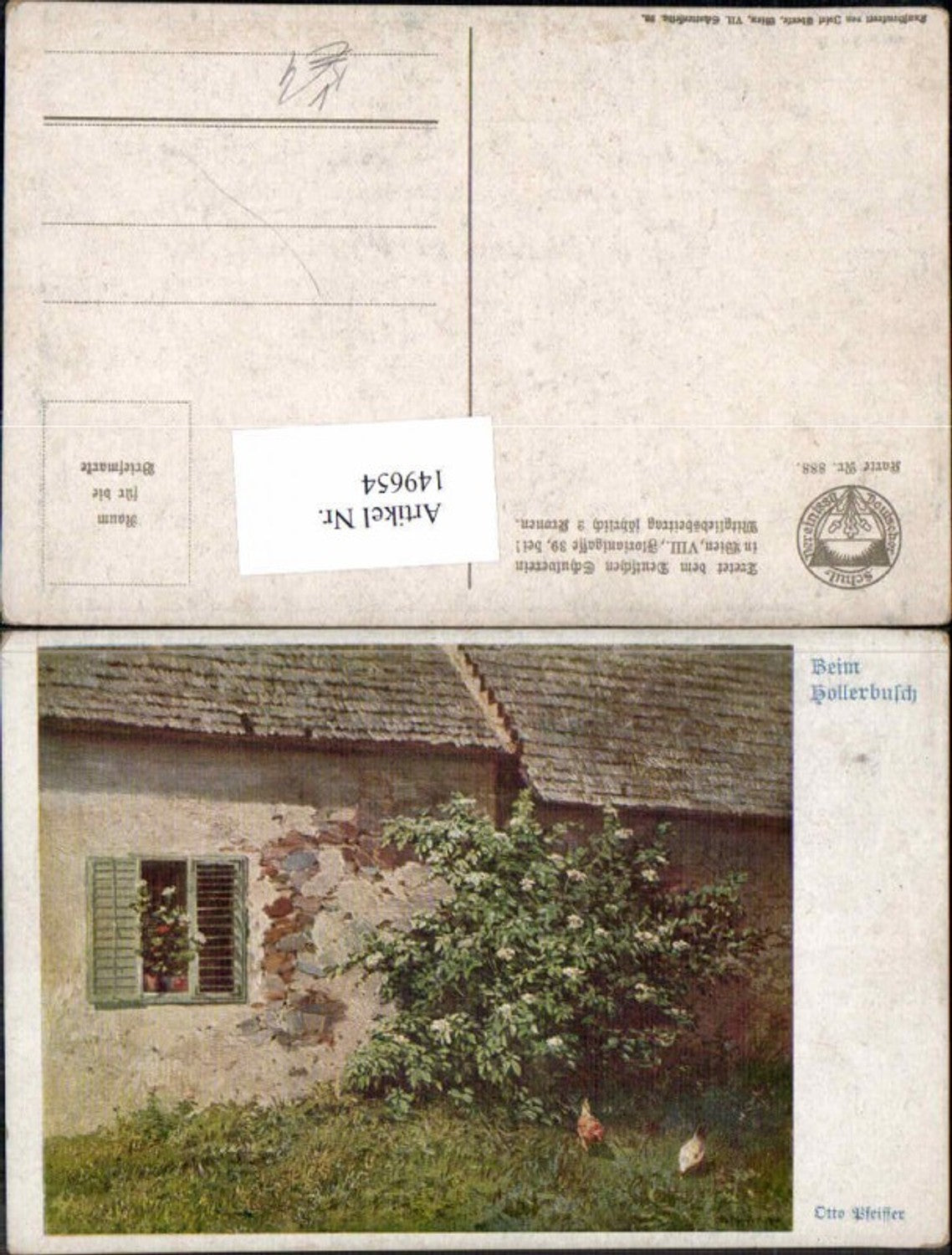 149654,Dt Schulverein 888 Otto Pfeiffer