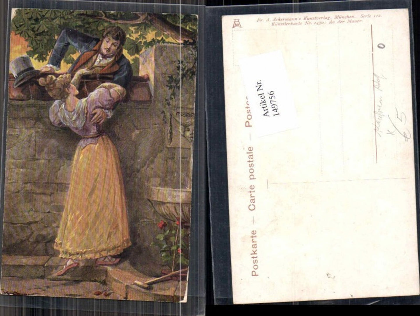 149756,Adolf Kaufmann sign. Frau Kleid
