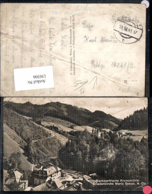 150306, Krumpmühle Maria Seesal near Ybbsitz 