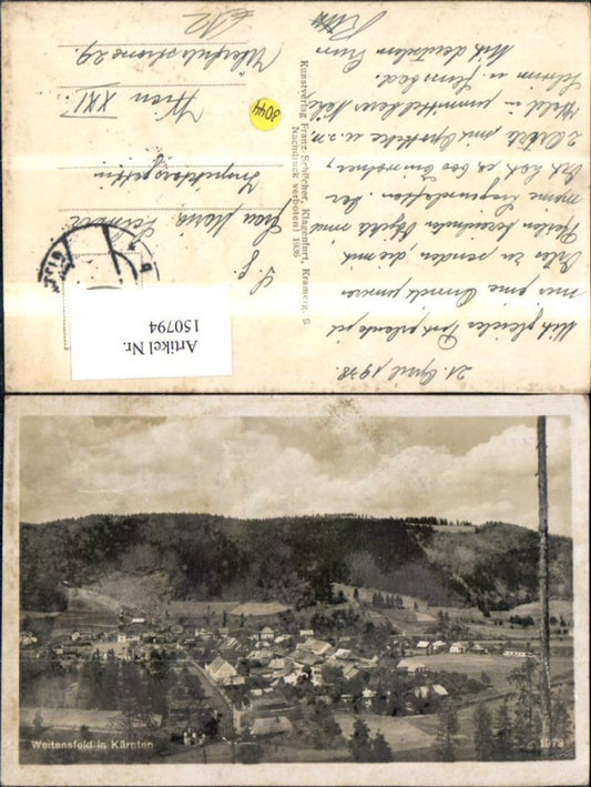 150794,Weitensfeld i. Gurktal Totale Altenmarkt Braunsberg Linder Thurnhof Weitensfeld Wullroß Zweinitz 1938