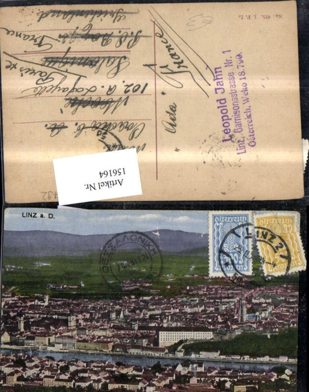 156164, Linz view 1924
