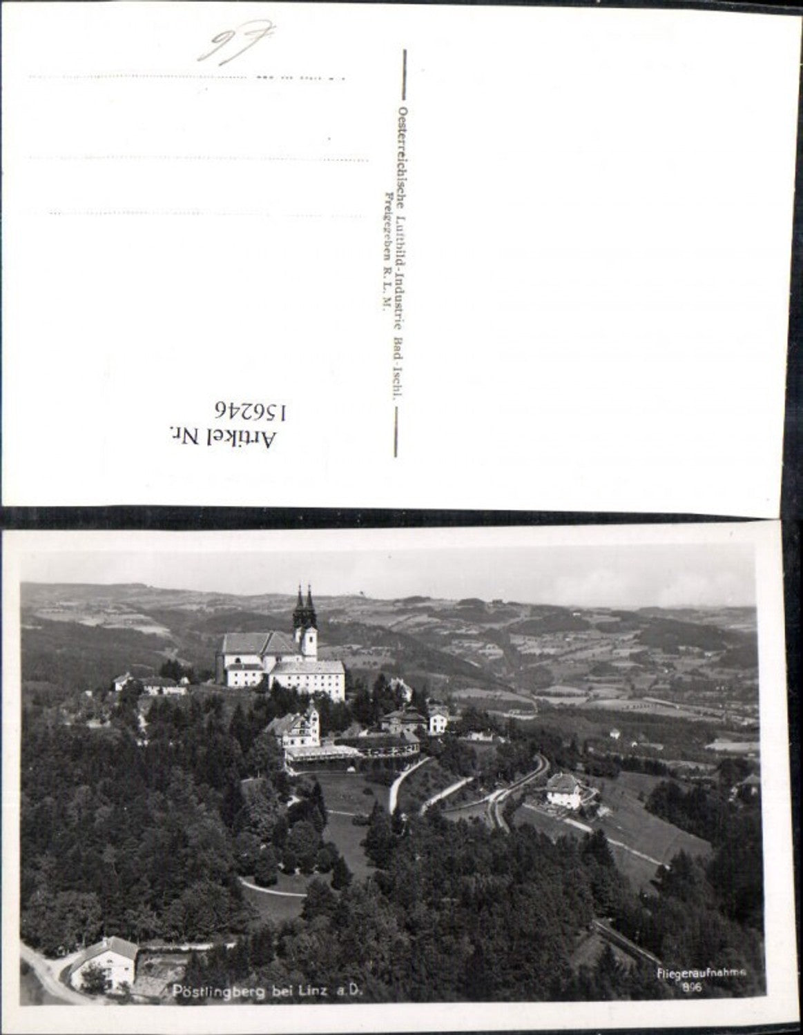 156246, Linz Pöstlingberg aerial photograph