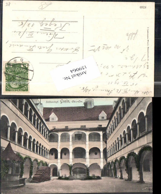 159064, Schlosshof Grein ad Donau 1912
