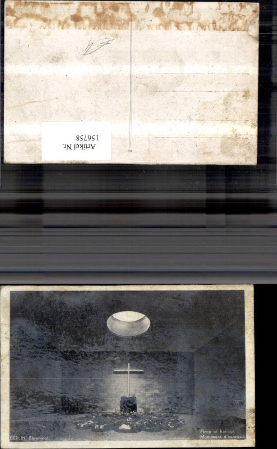 156758, Berlin Memorial with wreath