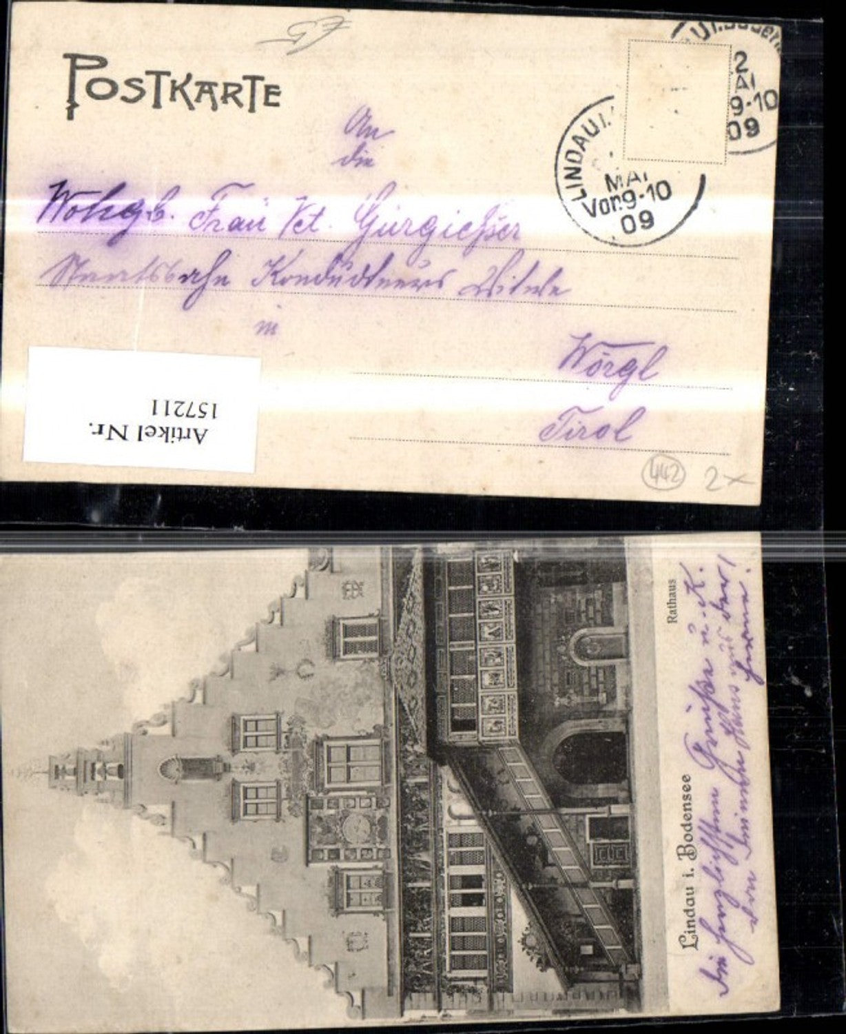 157211,Lindau i. Bodensee Rathaus