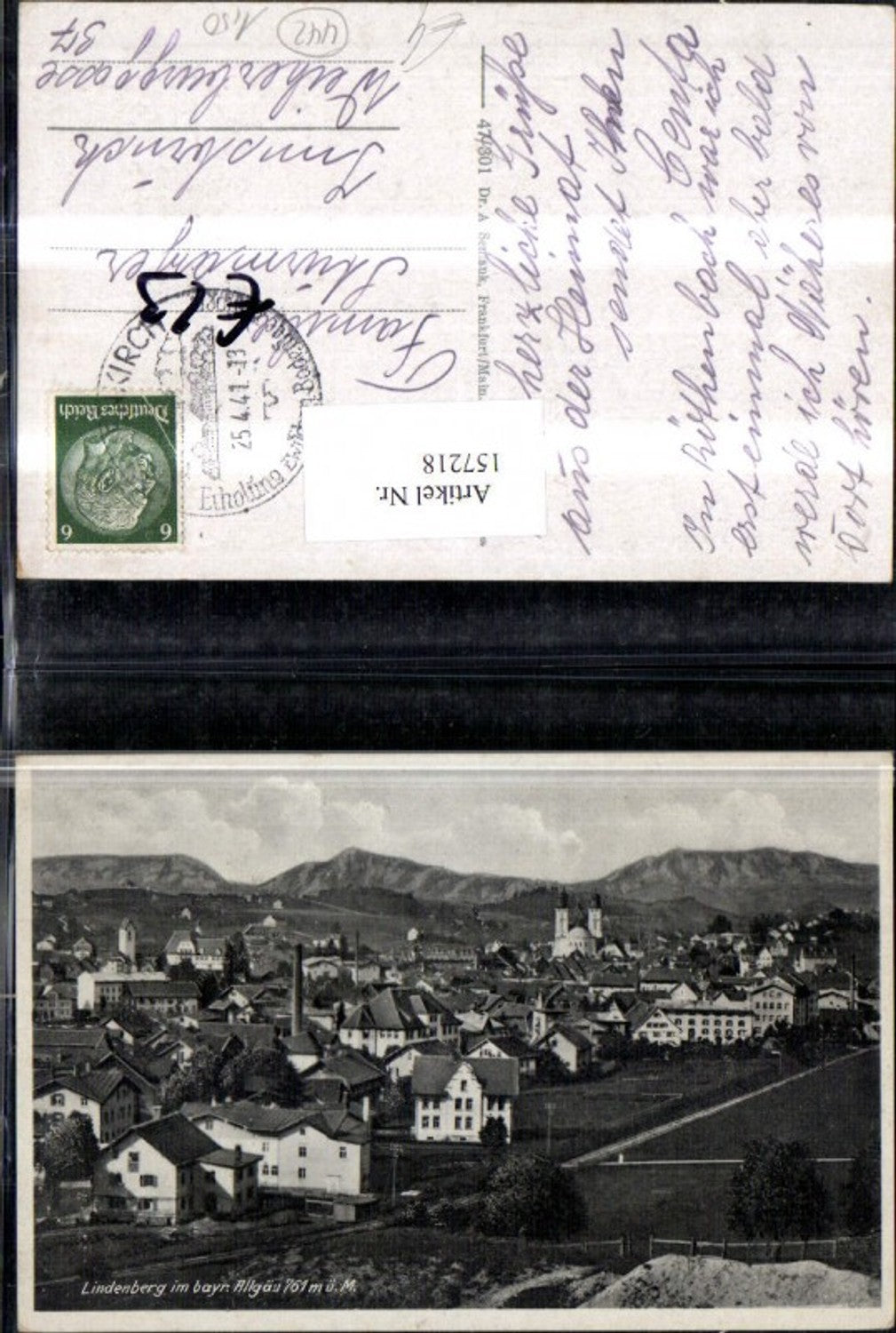 157218,Lindenberg i. Bayr. Allgäu 1941