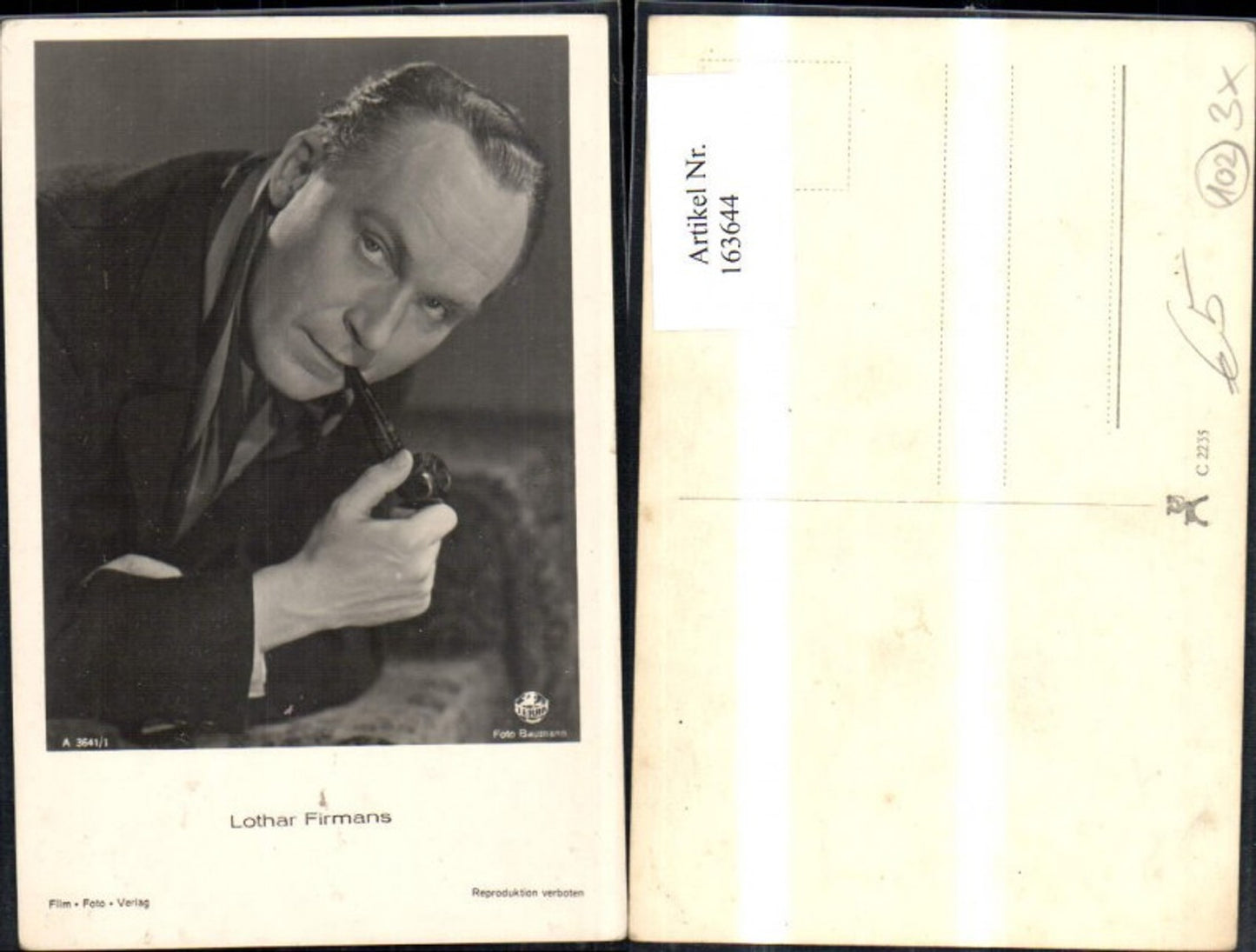 163644, Lothar Firmans