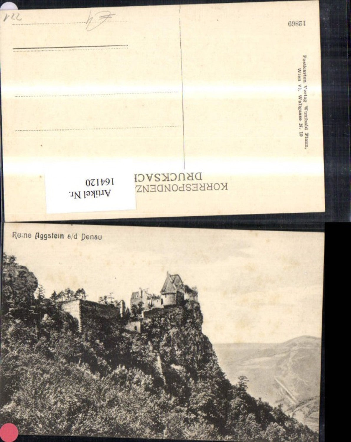 164120, Aggstein ruins on the Danube