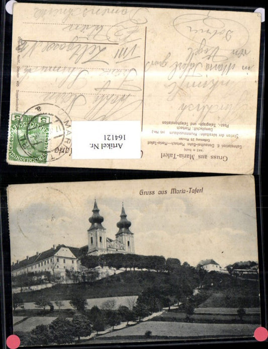 164121, Greetings from Maria Taferl 1910