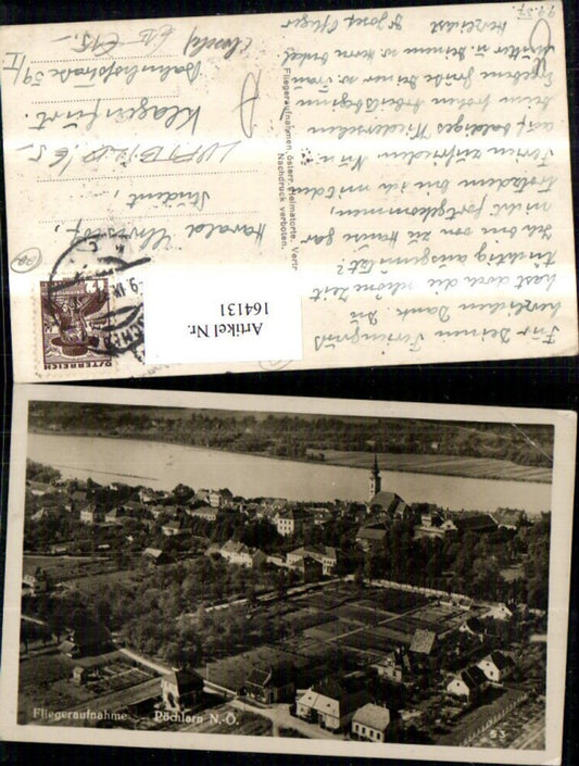 164131, Pöchlarn aerial photograph 1937