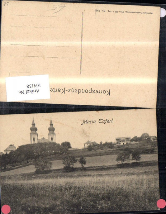 164138, Maria Taferl, view of the town 1910, pub Sperling 2520