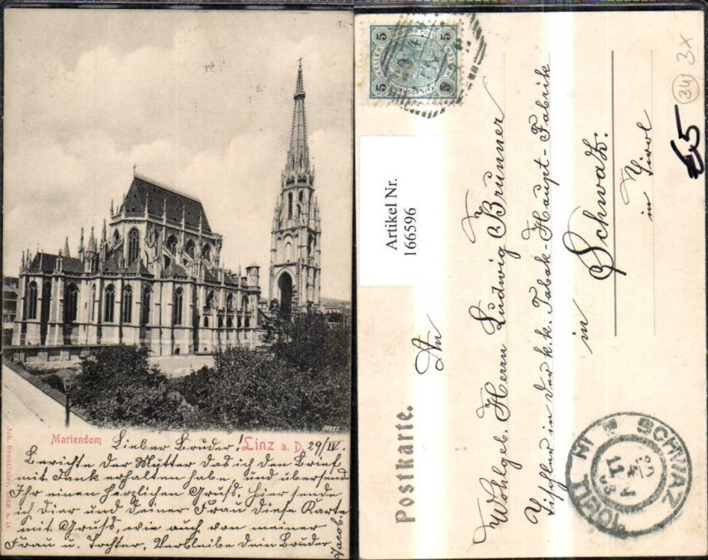 166596, Linz Cathedral