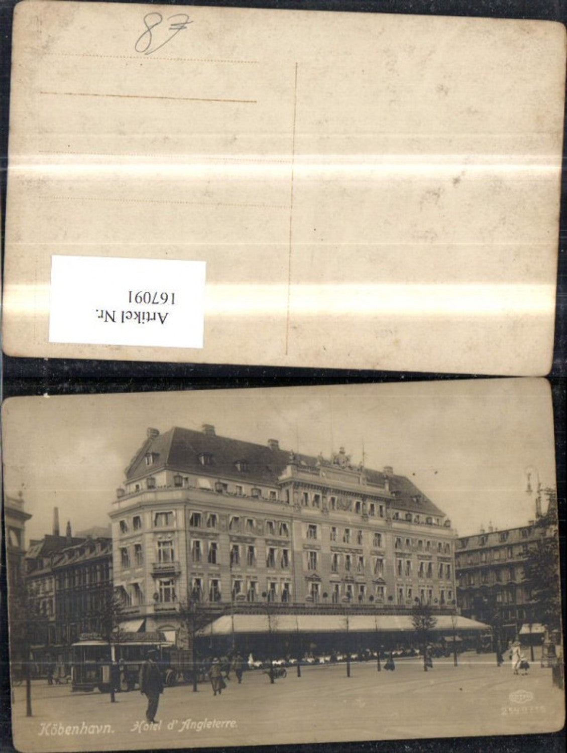 167091, Köbenhavn Copenhagen Hotel d Angleterre