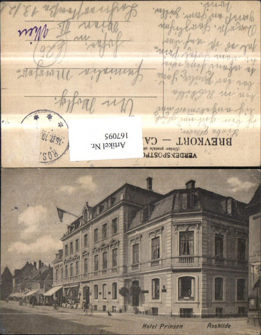 167095, Roskilde Hotel Prinsen 1919