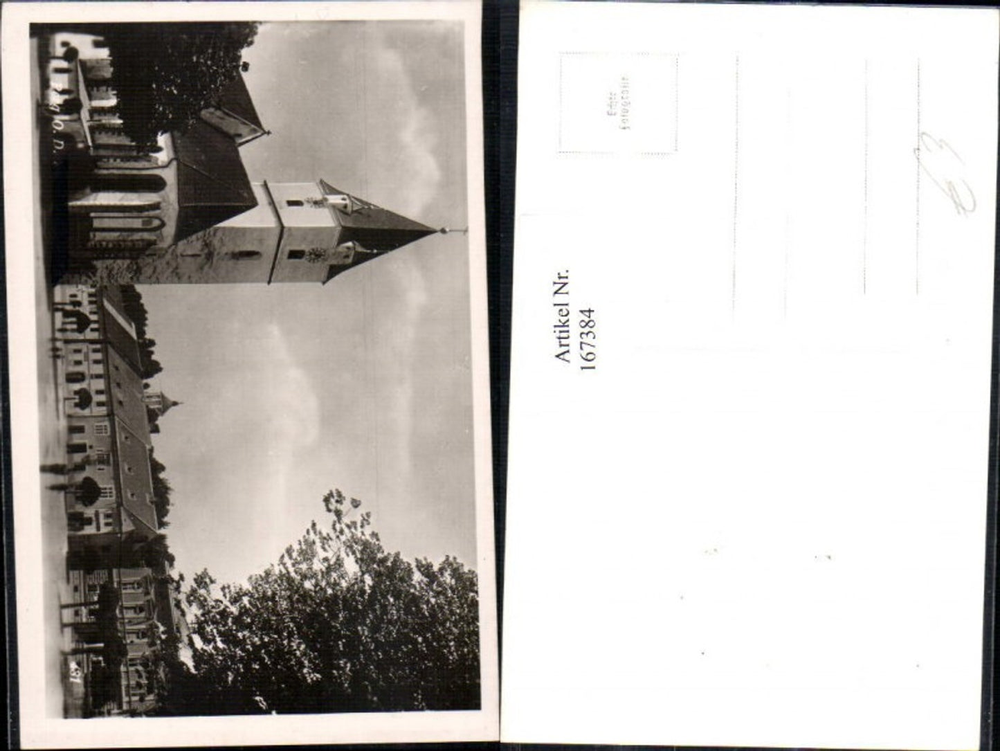 167384, Perg main square with church