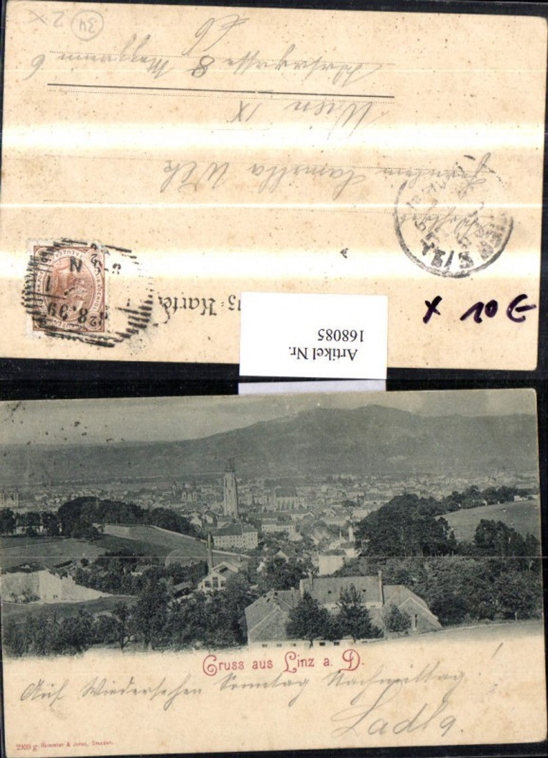 168085, Linz Greetings from Linz Total