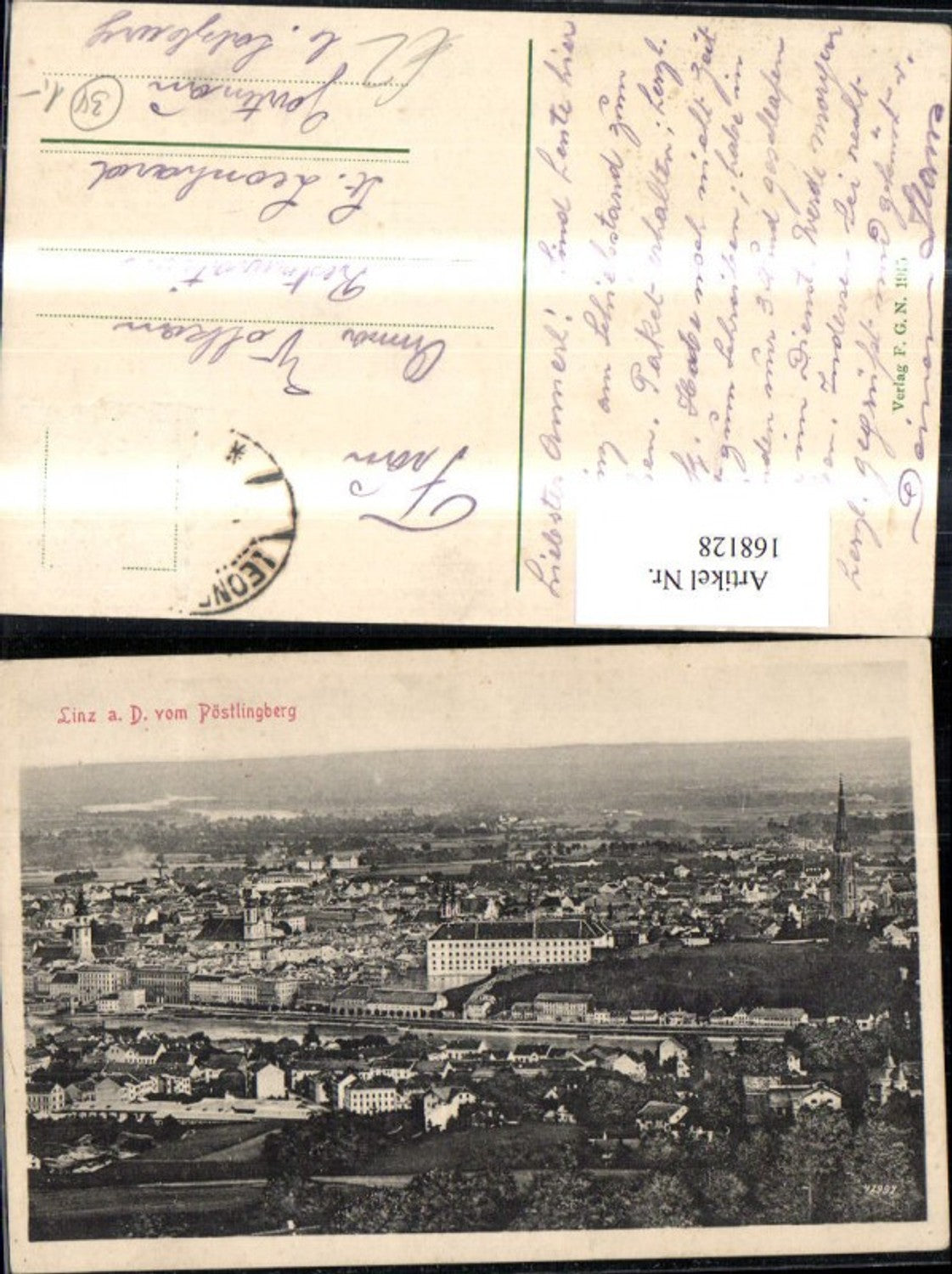 168128, Linz v. Pöstlingberg long shot
