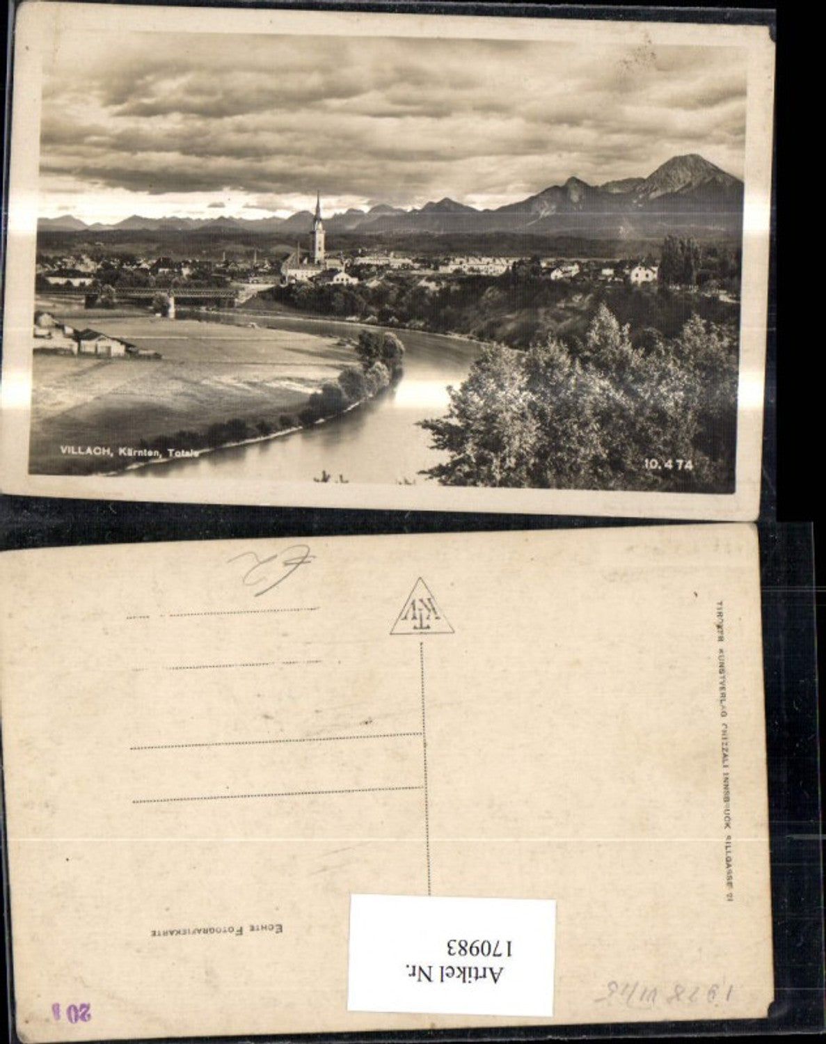 170983,Villach Ortsansicht