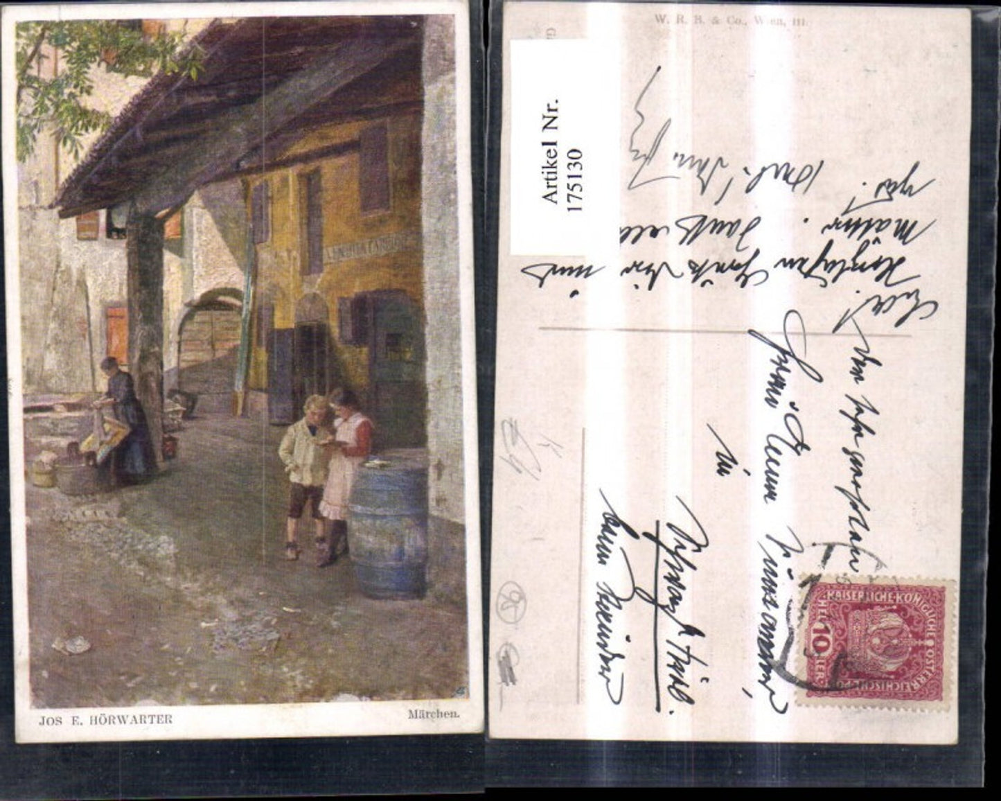 175130,Künstler Ak Jos E. Hörwarter Märchen