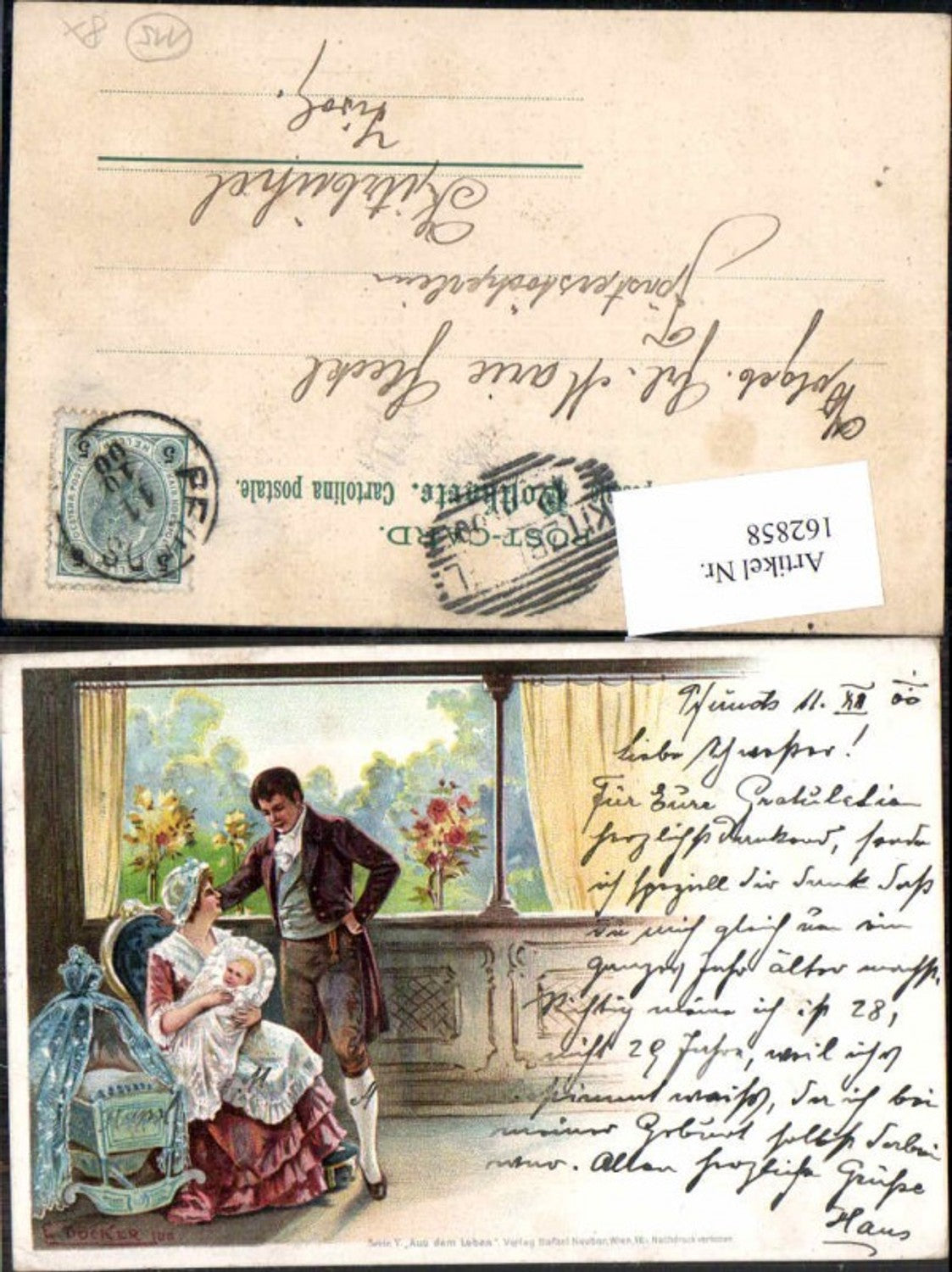 162858, Artist AK E. Döcker Jr. From the Life Ser. 5