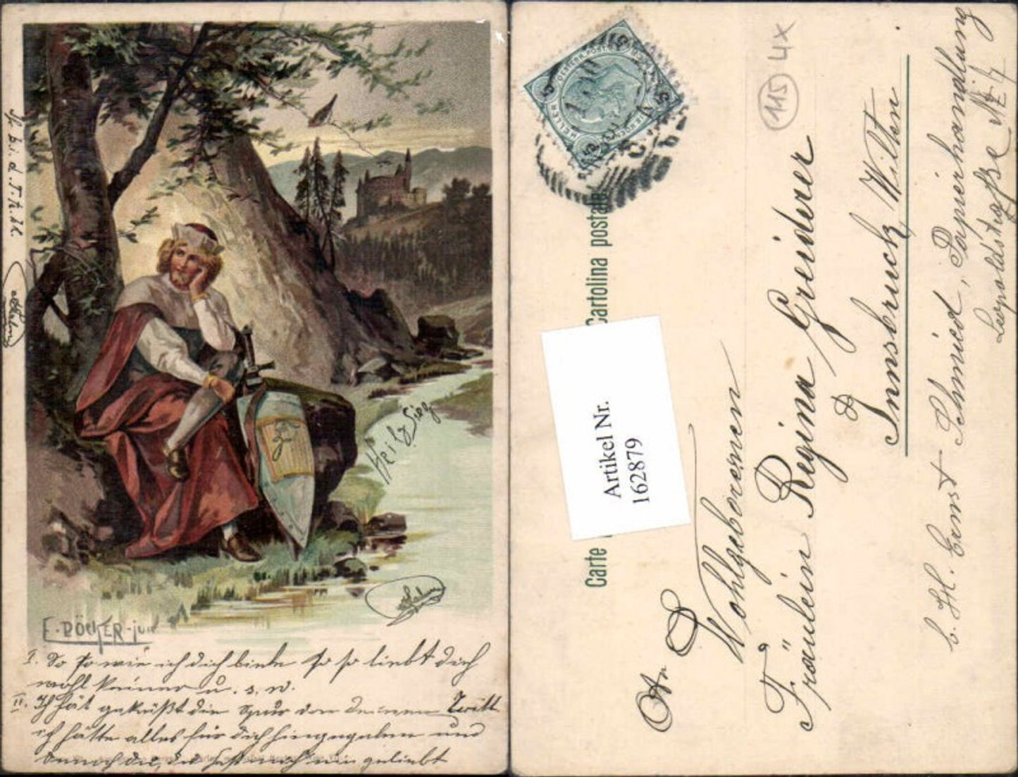 162879, Artist AK E. Döcker Jr. Ser 7 From Our Mountains