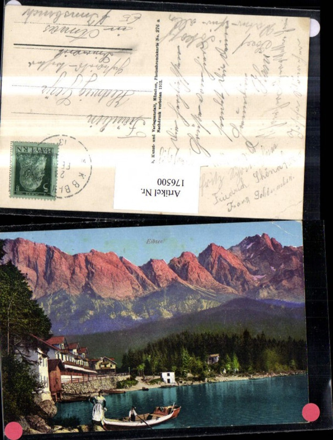 176500,Eibsee b. Garmisch-Partenkirchen Berge