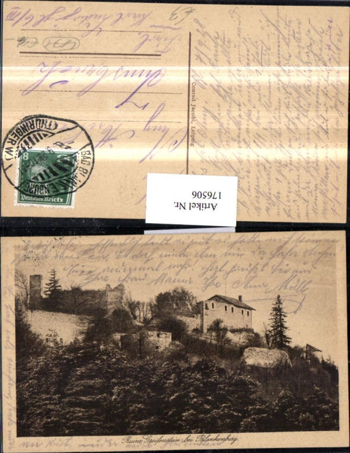 176506,Ruine Greifenstein b. Blankenburg