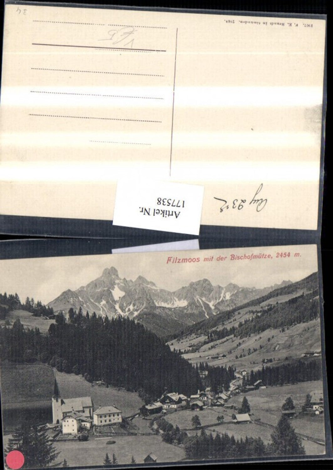 177538, Filzmoos md Bischofsmütze Totale pub FE Brandt 2149
