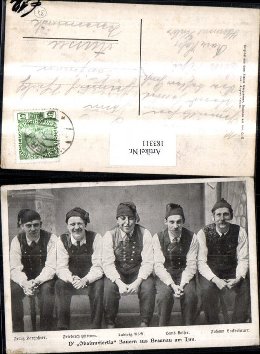 183311, Braunau am Inn, Upper Innviertel farmers' group photo