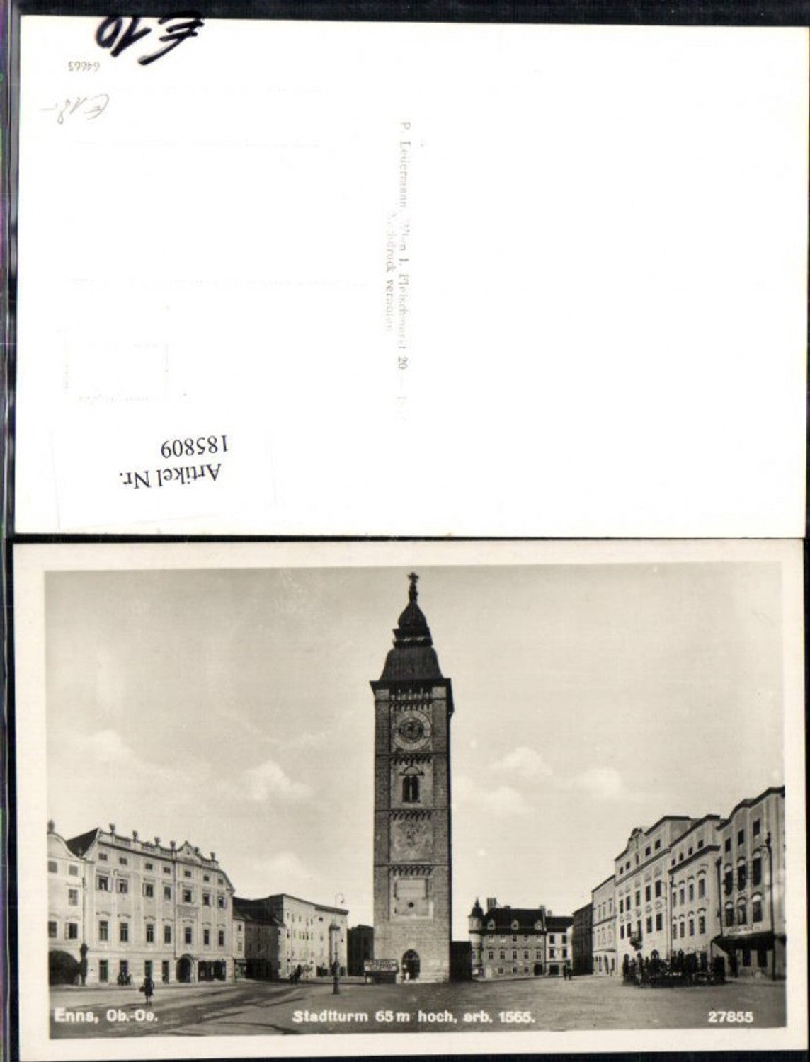 185809, Enns City Tower, Town Square