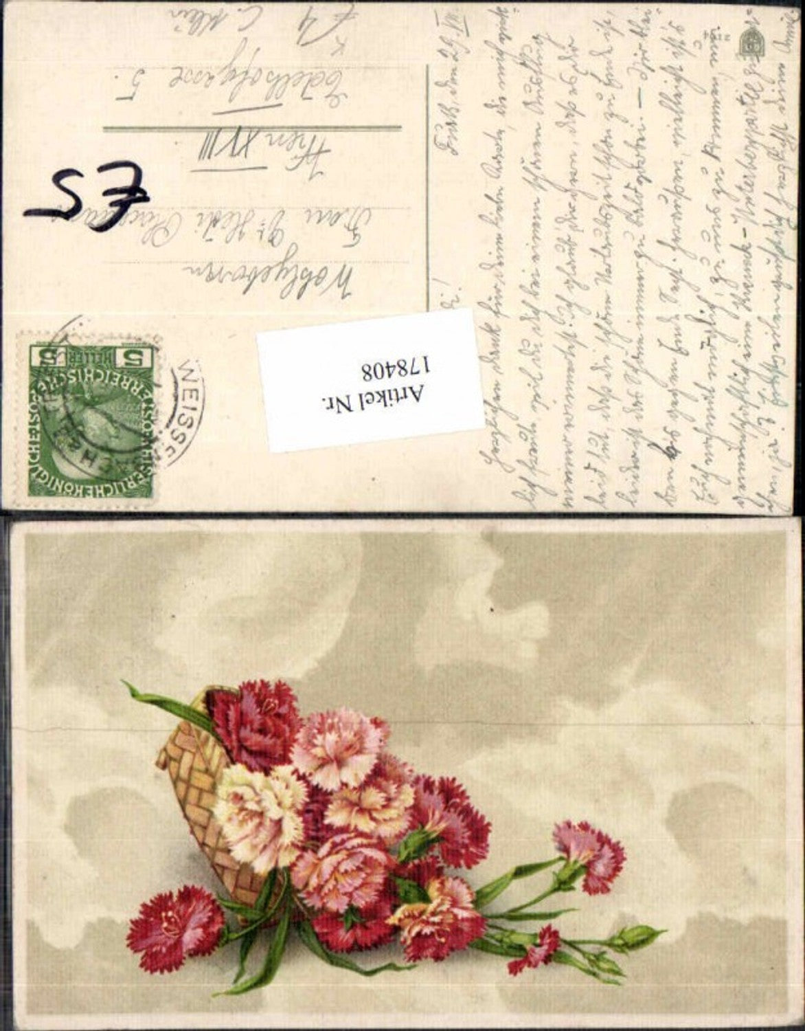 178408,Künstler AK Catharina Klein Stil Blumen