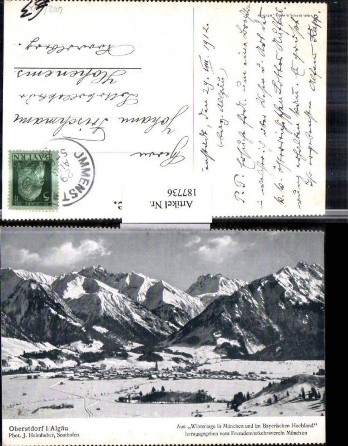 187736,Oberstdorf i. Algäu Totale Winter