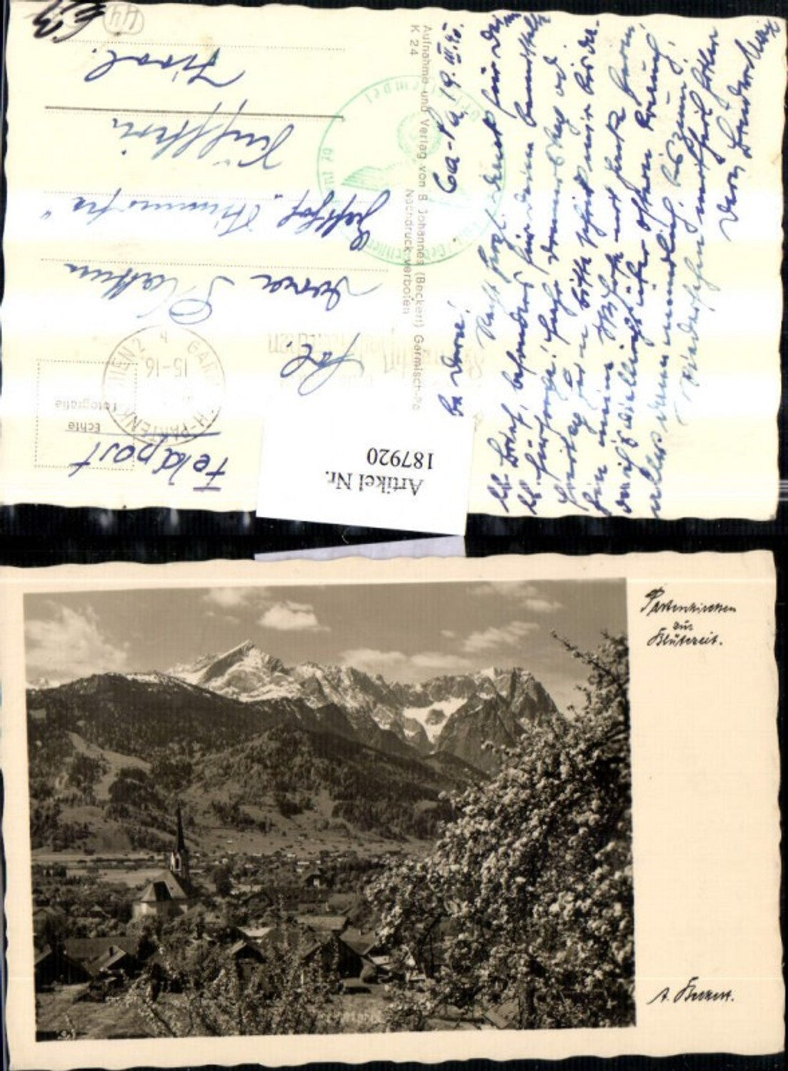 187920,Garmisch-Partenkirchen Totale Blütezeit