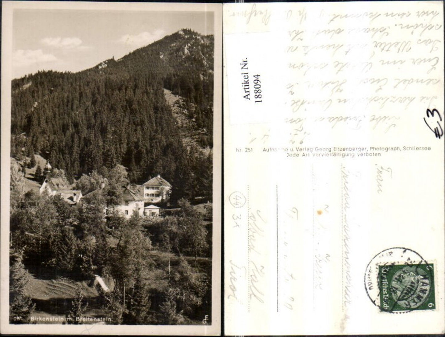 188094,Birkenstein m. Breitenstein Fischbachau