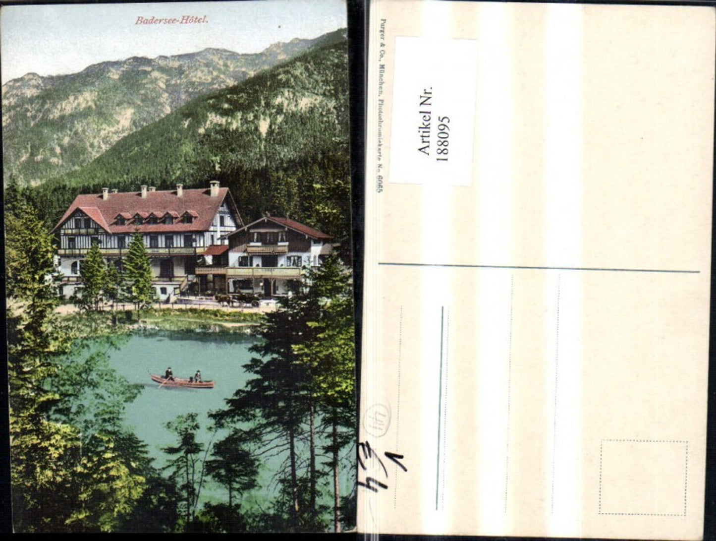 188095,Badersee Hotel Ruderboot pub Purger Co 6065