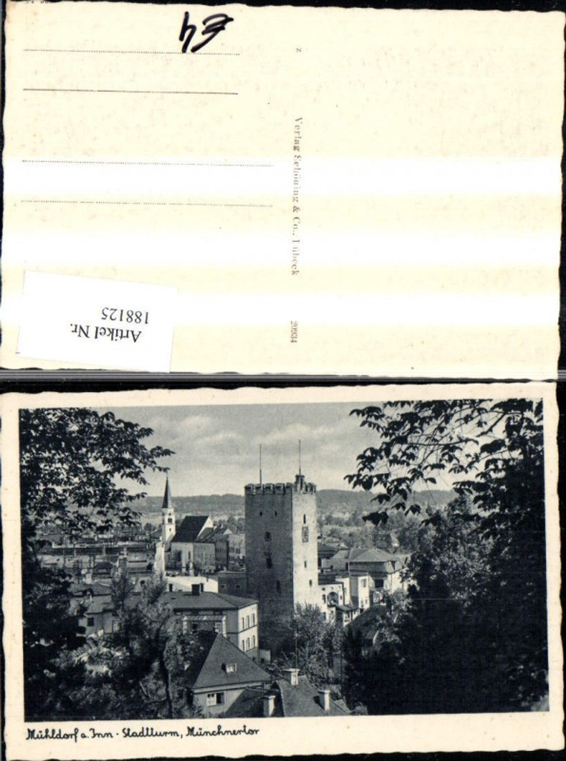 188125,Mühldorf a. Inn Stadtturm Münchnertor