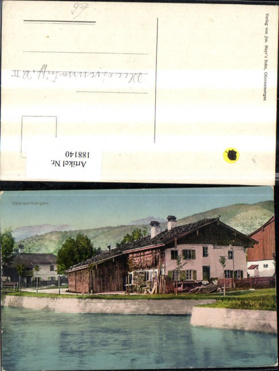 188140,Oberammergau Ansicht Haus Gebäude