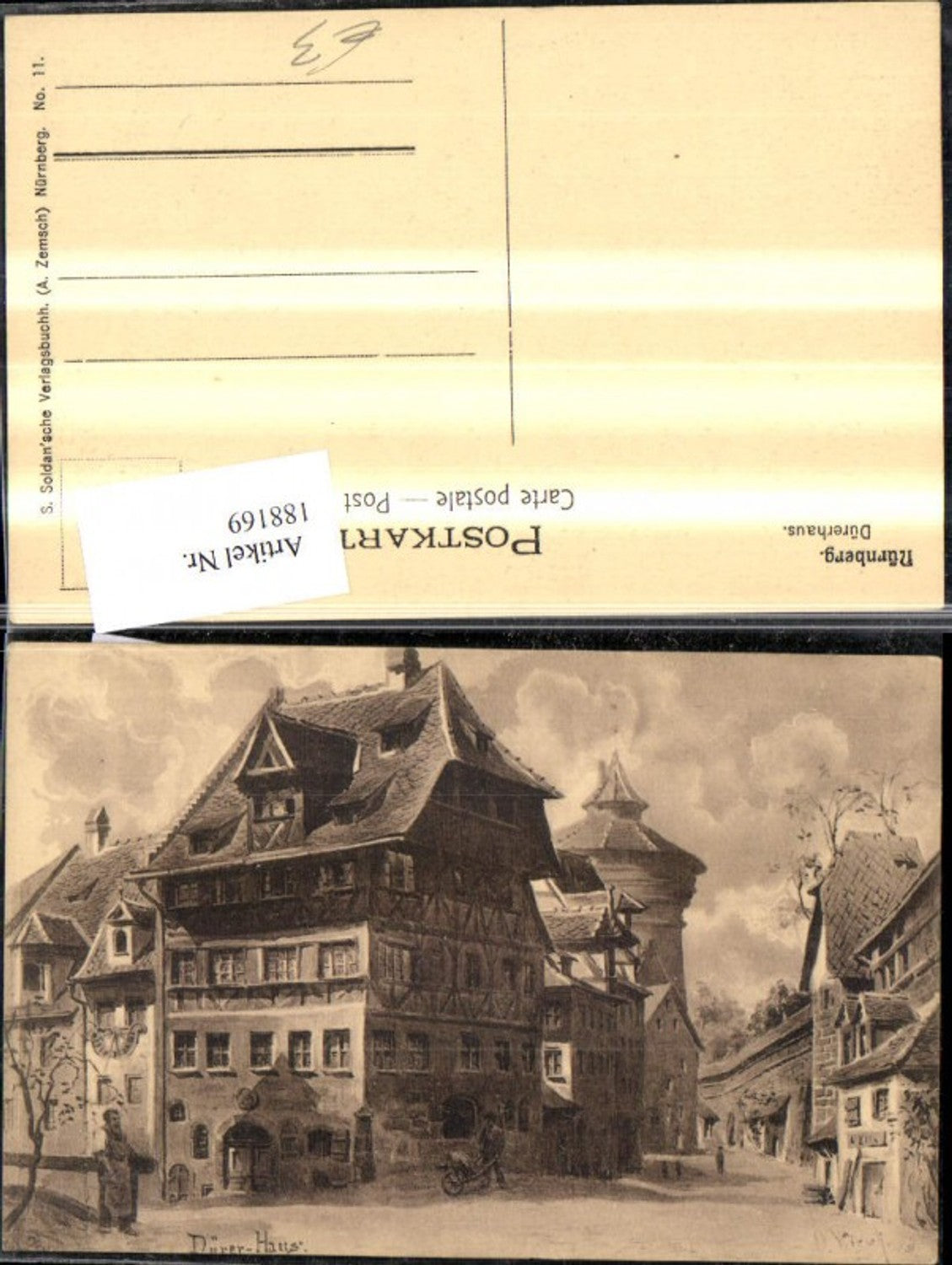 188169,Nürnberg Dürerhaus
