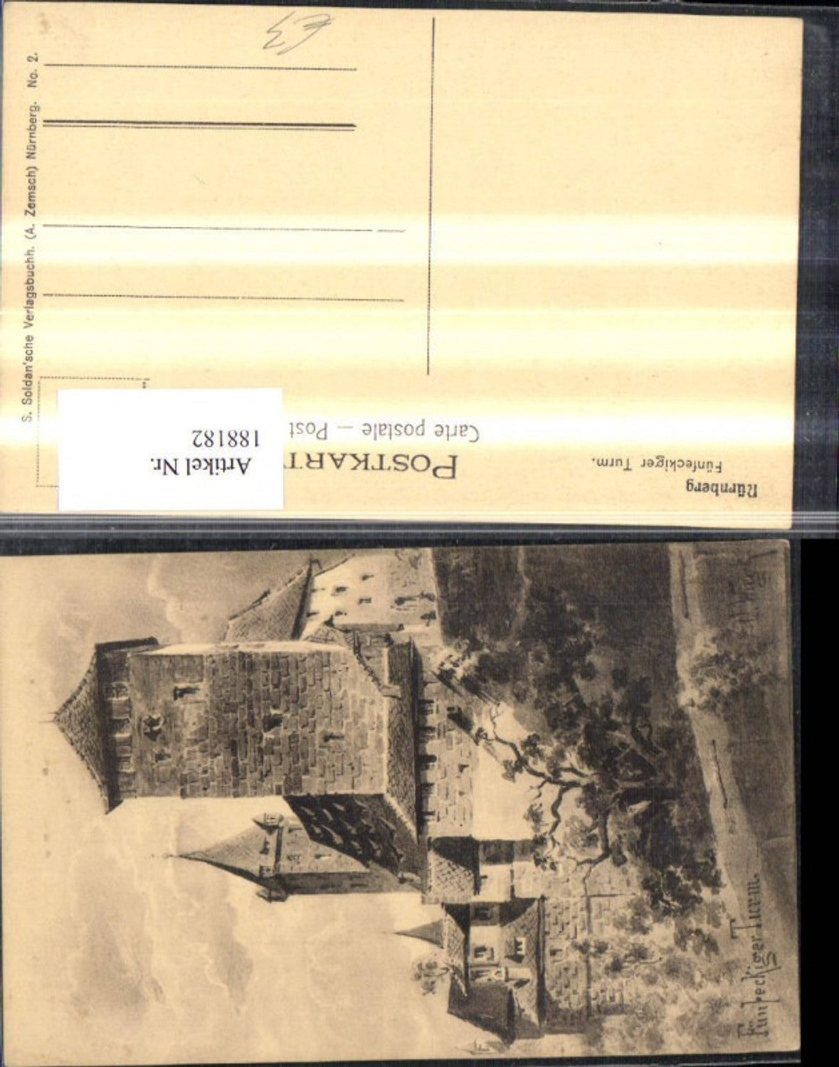 188182,Nürnberg Fünfecker Turm