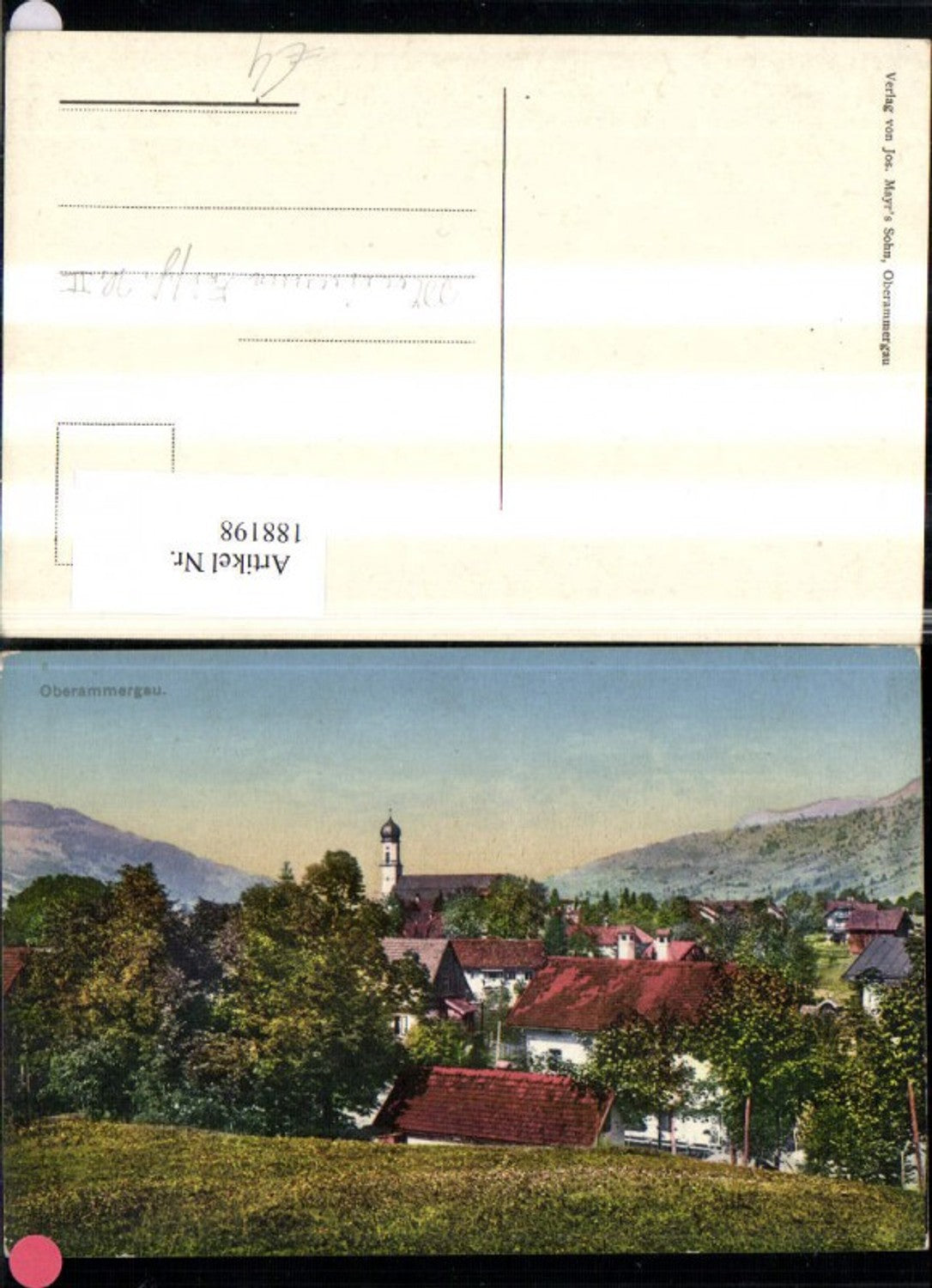 188198,Oberammergau Teilansicht