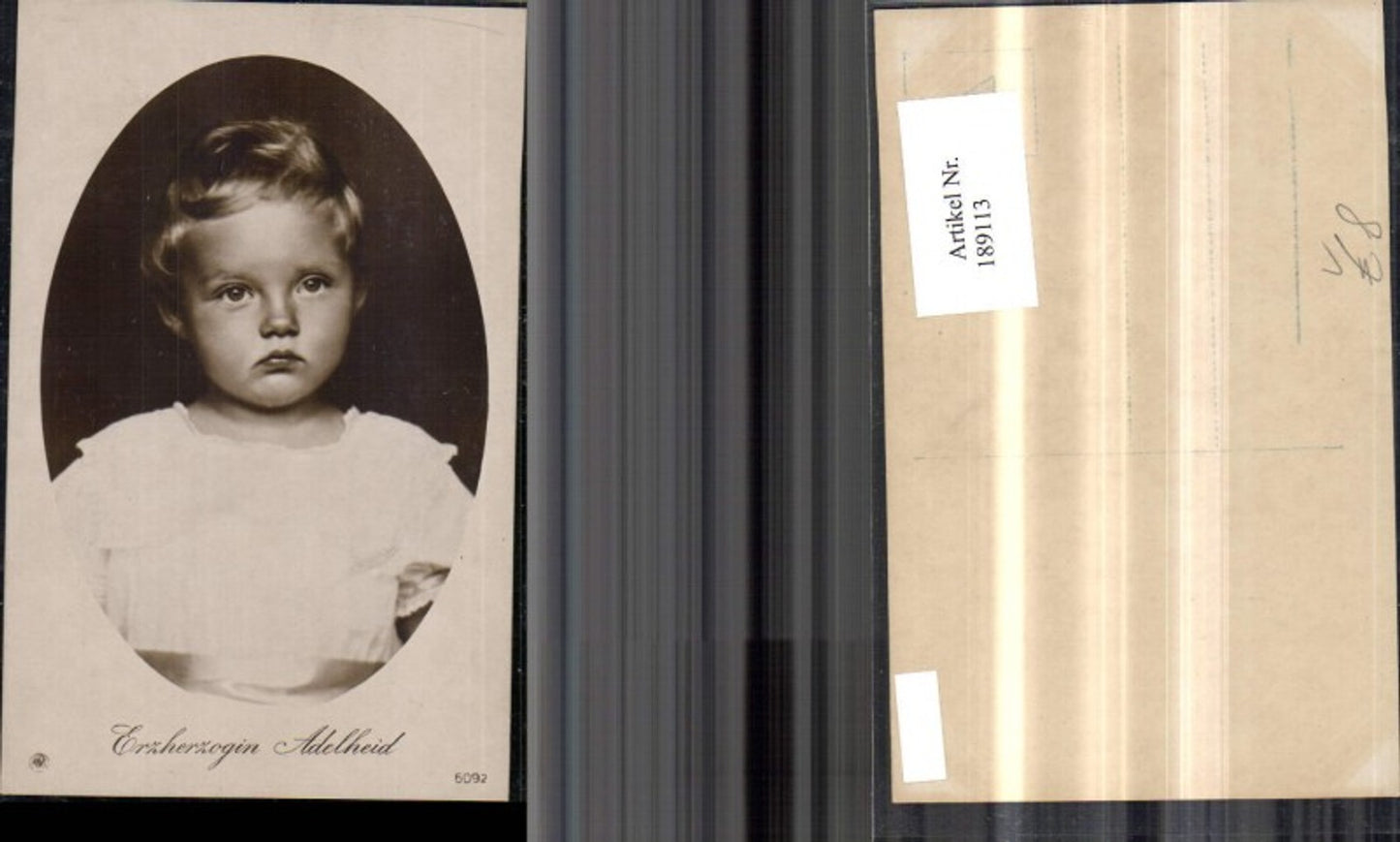 189113, Archduchess Adelheid pub NPG 6092