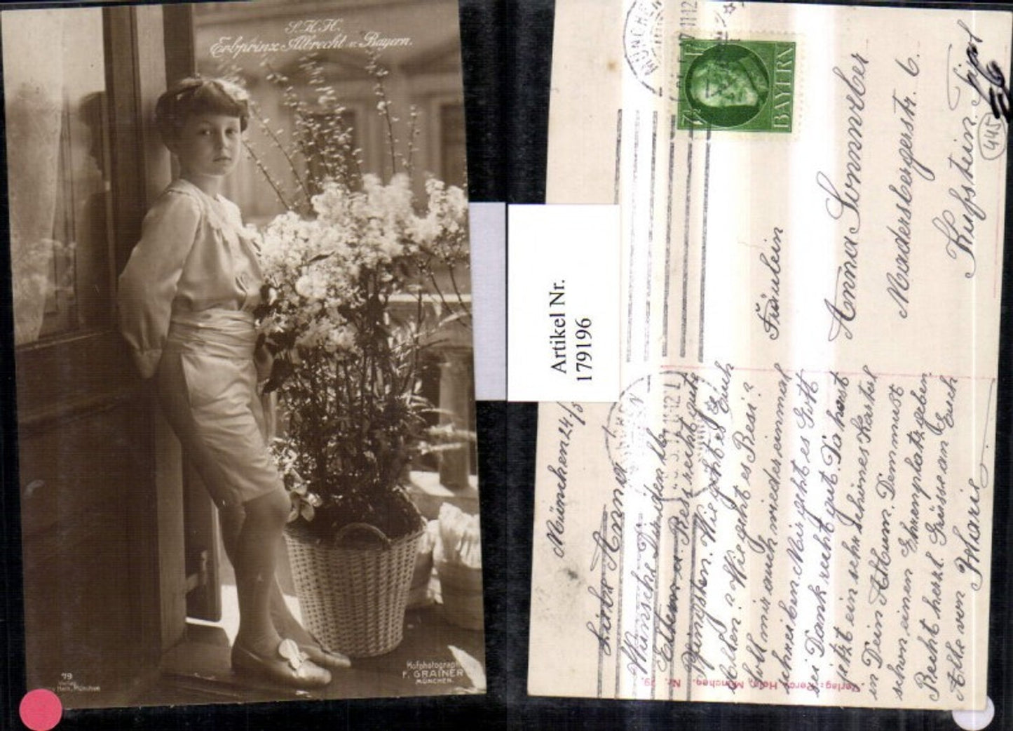 179196, Hereditary Prince Albrecht of Bavaria
