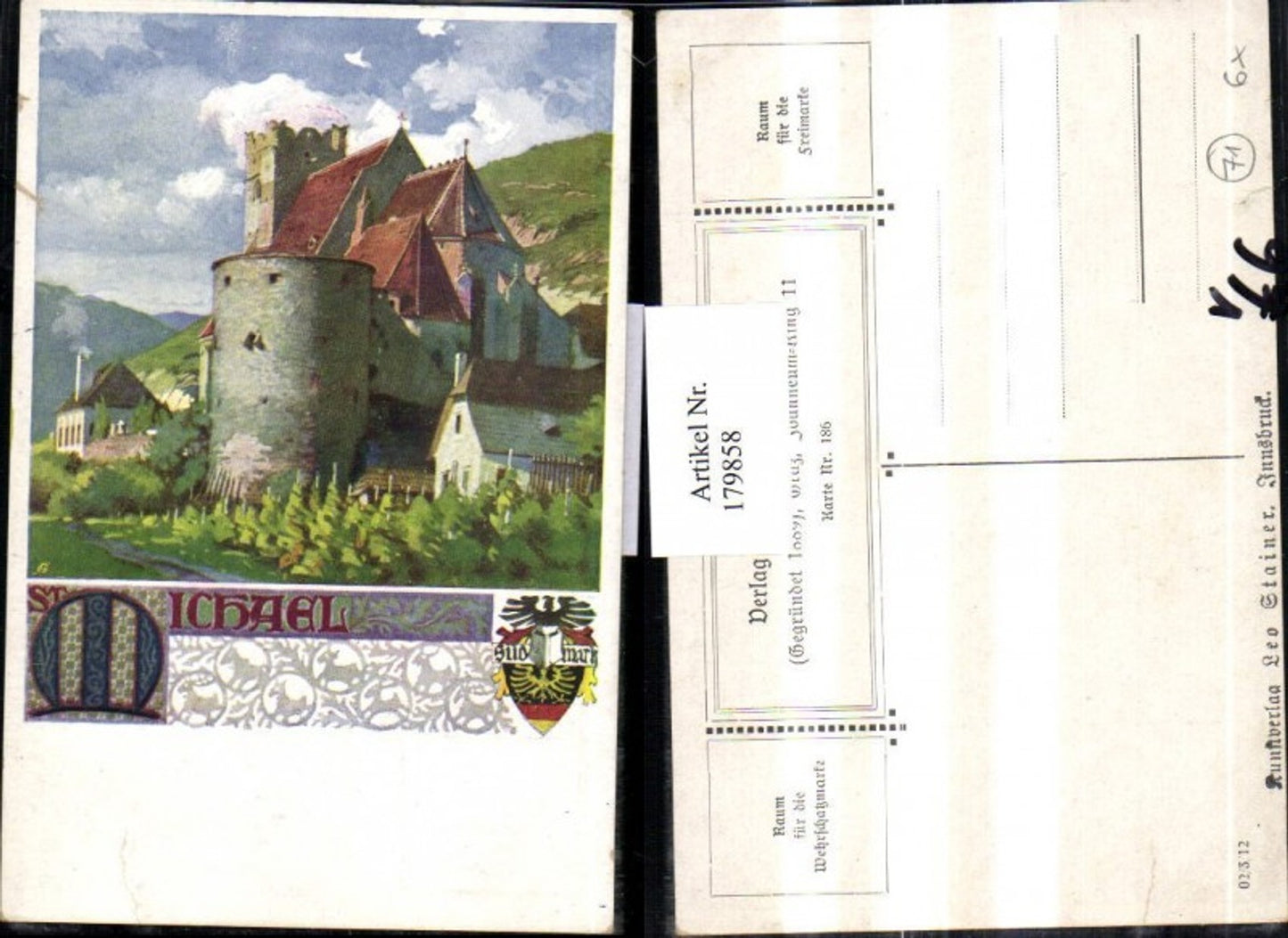 179858,Verein Südmark 186 St. Michael Burg