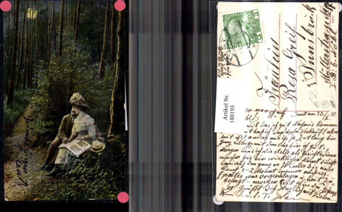 180193,Liebe Gedicht Liebespaar Wald Mondschein